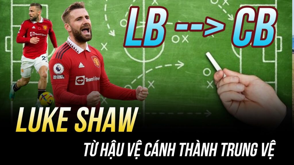LUKE SHAW TỪ HẬU VỆ CÁNH THÀNH TRUNG VỆ: SẼ ĐI THEO CON ĐƯỜNG VĨ ĐẠI CỦA RAMOS?