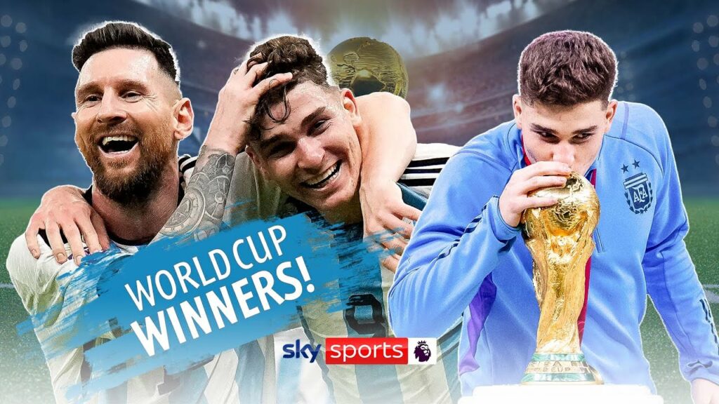 "Now I get to play with Messi!" 😁 | Julián Álvarez talks his World Cup success