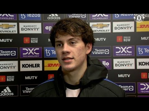 Facundo Pellistri reacts to his Man United Debut vs Charlton | Man United 3-0 Charlton Athletic