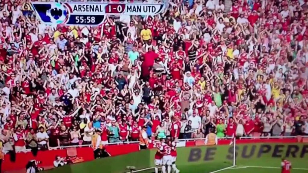 Aaron Ramsey Goal Against Man. United