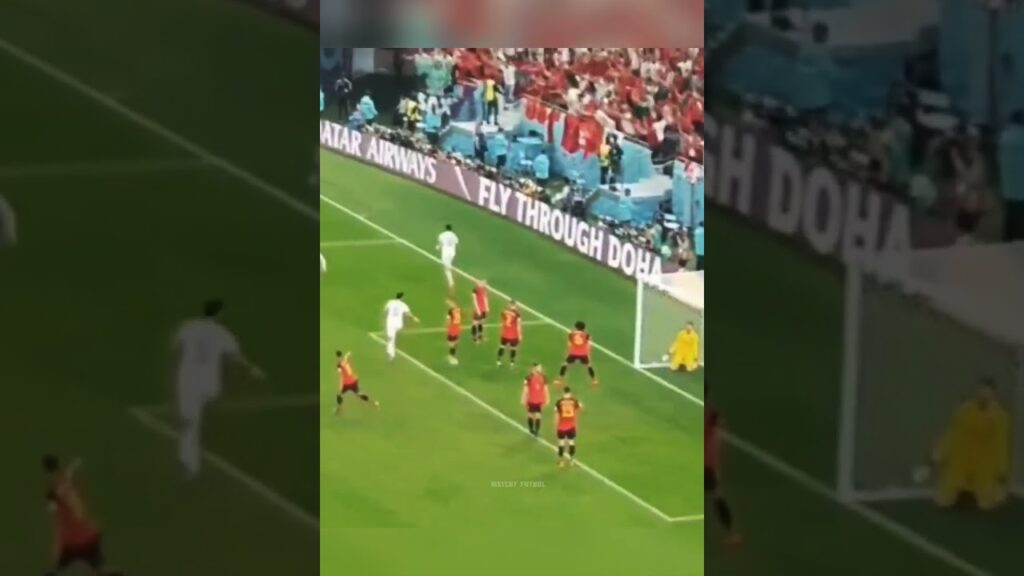 Free kick Goal Abdelhamid Sabiri Morocco🤯#shorts #goals