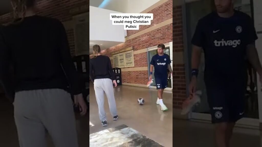 Pulisic was quick with it 😂