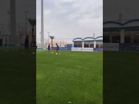 سلمان الفرج في تدريبات الهلال 💙#الهلال #الدوري_السعودي #al_hilal