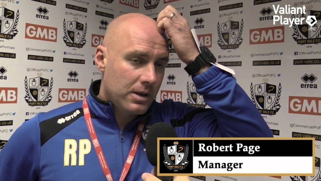 Rob Page Pre Sheffield United (H) - 2015/16