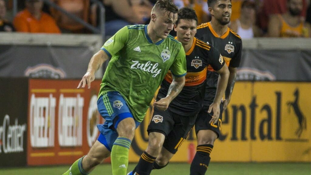 Jordan Morris scores winning goal at the Houston Dynamo