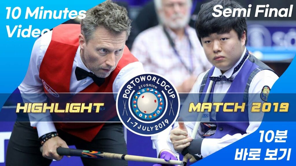 Last 16 - 조명우 CHO Myung Woo vs 제이콥 소렌슨 Jacob SORENSEN. 10 min H/L