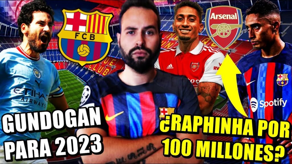 🚨¿100 MILLONES por RAPHINHA? El ARSENAL INSISTE en FICHARLE - BARÇA QUIERE a GUNDOGAN GRATIS en 2023