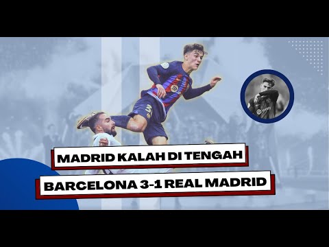 Gavi Masterclass Role | Barcelona Hajar Real Madrid 3-1 | Supercup