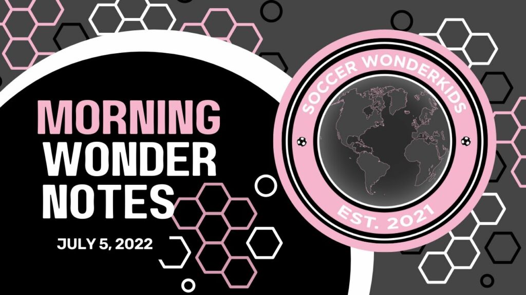 Soccer Wondernotes: Gabriel Veron, Mario Gila, Neco Williams