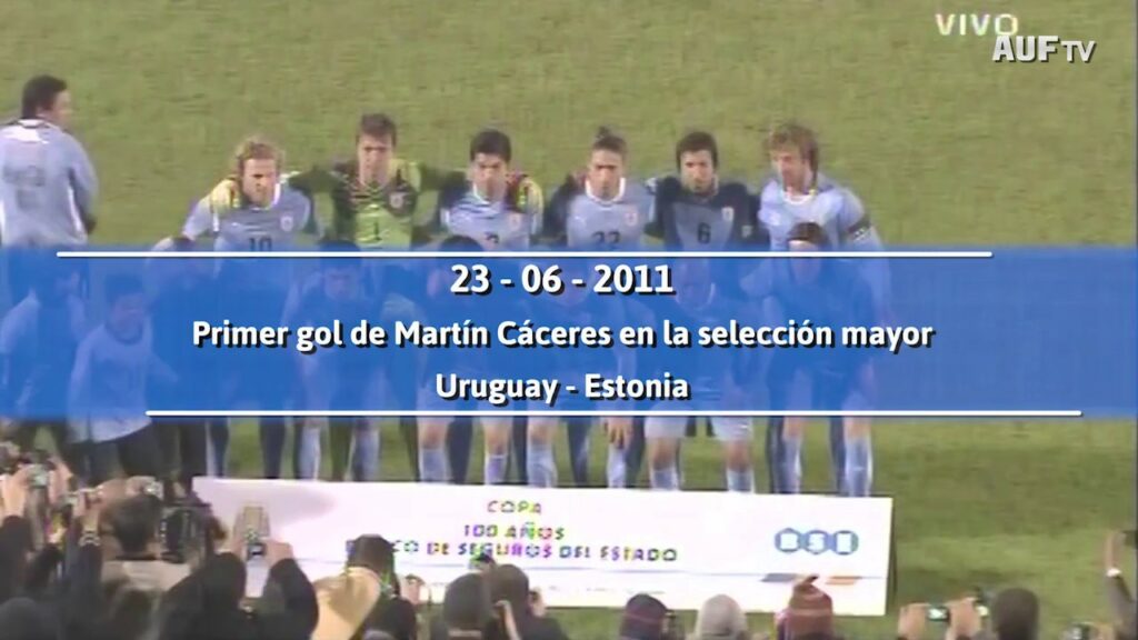 A 6 años del primer gol de Martín Cáceres en la selección mayor