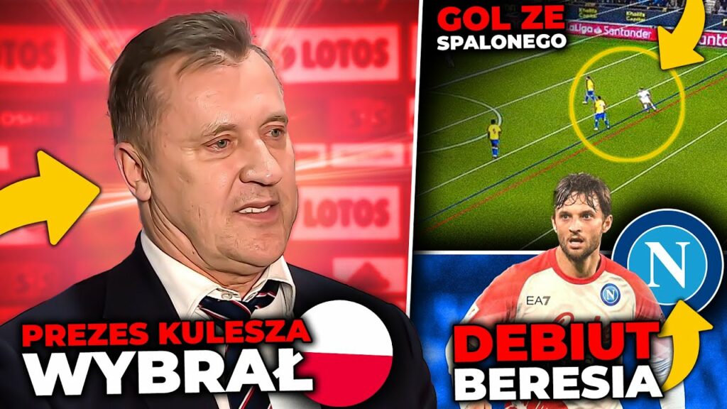 MAMY NOWEGO TRENERA! Cezary Kulesza WYBRAŁ! Debiut Bereszyńskiego w NAPOLI… GOL ze SPALONEGO w… MAMY NOWEGO TRENERA! Cezary Kulesza WYBRAŁ! Debiut Bereszyńskiego w NAPOLI... GOL ze SPALONEGO w...