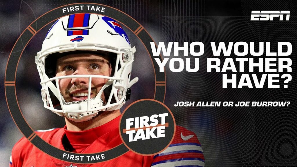 Dan Orlovsky explains why he has MORE confidence in Josh Allen than Joe Burrow | First Take