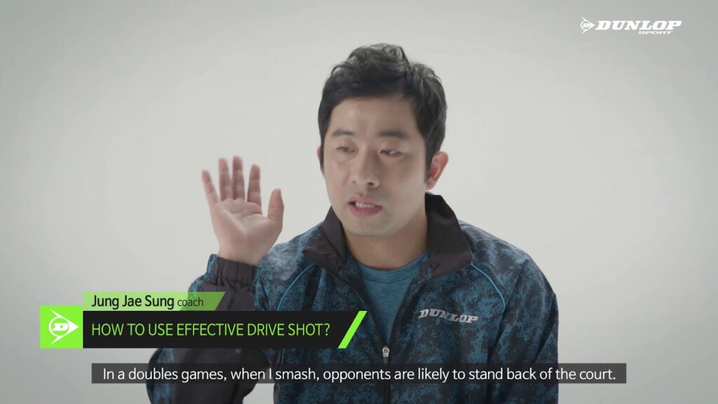 How to hit Drive shot? | Badminton Lesson with Jung Jae Sung #04