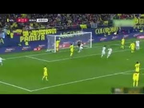 Gol de Eder Militao vs Villarreal 2 vs 2 Real Madrid I Copa del Rey 19/01/2022-23