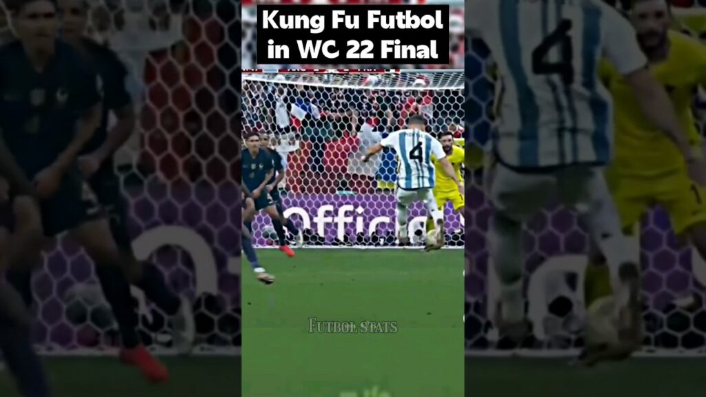 Kung Fu Shot By Argentine Montiel #shorts #worldcup #argentina #trending #top10 #qatar2022 #viral