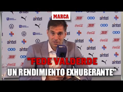 Diego Alonso se rinde ante Fede Valverde: "Tiene un rendimiento exhuberante y constante" I MARCA