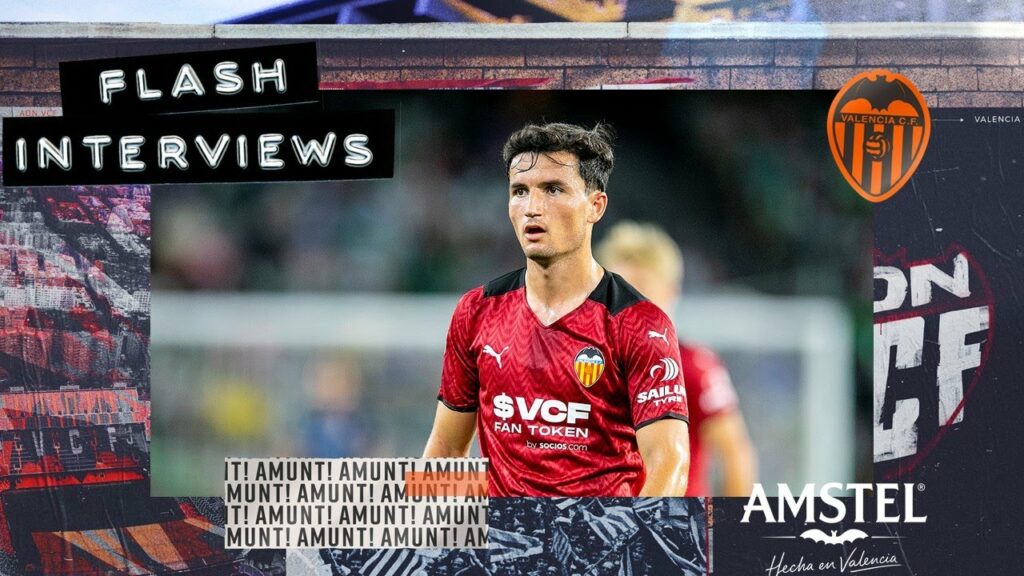 FLASH INTERVIEW DE HUGO GUILLAMÓN TRAS EL ENCUENTRO ANTE EL REAL BETIS BALOMPIÉ