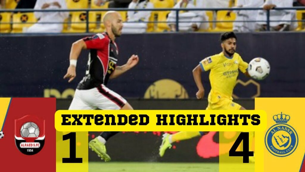 Al Nassr vs Al Raed 4 -1 | Extended highlights   النصر vs الرائد 4 -1 | يبرز ممتد #cr7 #alnassr