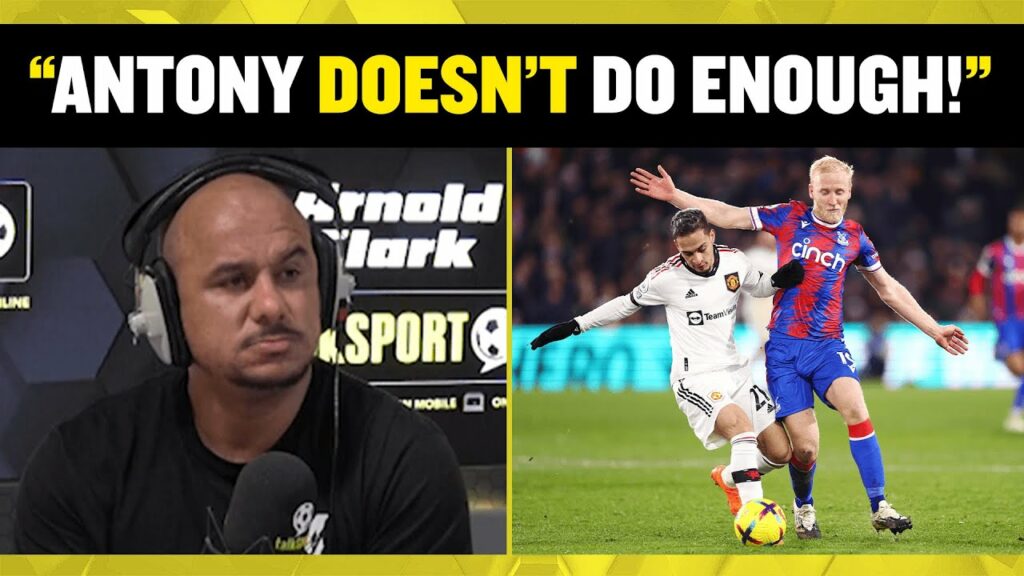 Gabby Agbonlahor is *FURIOUS* with Antony's Performance in Man Utd Draw 😡