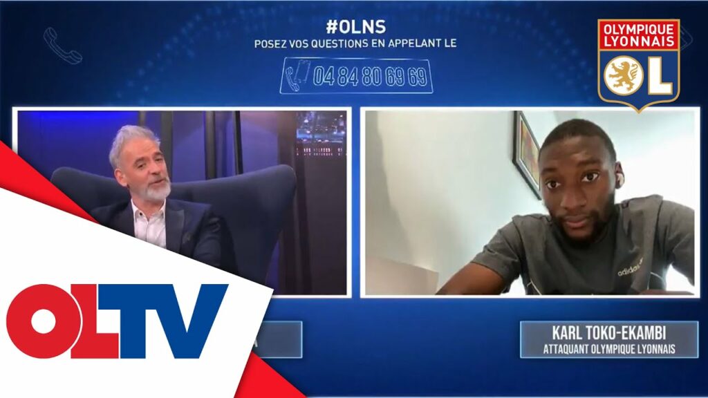 Extrait OLNS avec Karl Toko Ekambi | Olympique Lyonnais