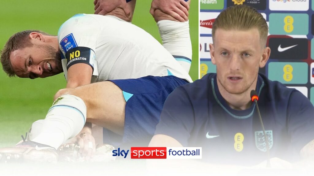 "I think he's fine" 😊 | Jordan Pickford provides update on Harry Kane!