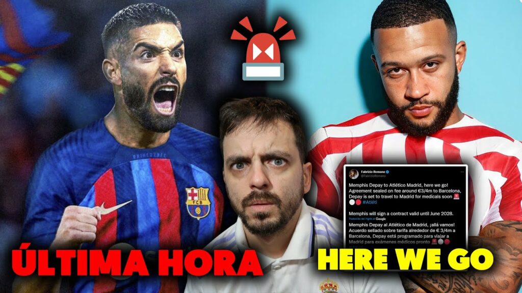 🚨💥¡EL BARÇA NEGOCIA POR CARRASCO! · YA HAY HERE WE GO de MEMPHIS al ATLETI · ¿FICHARÁN ALGO?