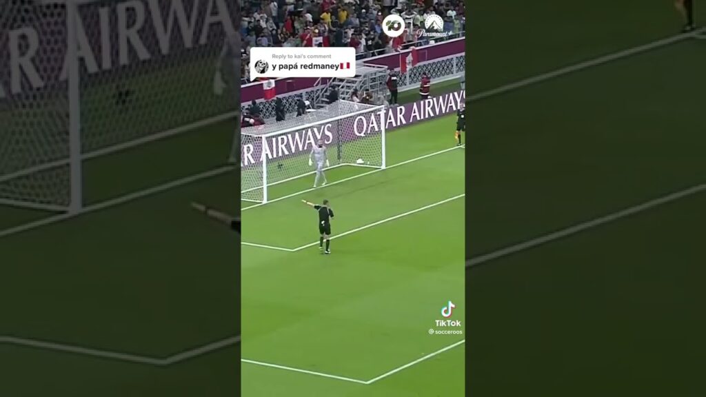 El Arquero De Australia Andrew Redmayne En Los Penales De Perú Vs Australia Para El Mundial Qatar ⚽