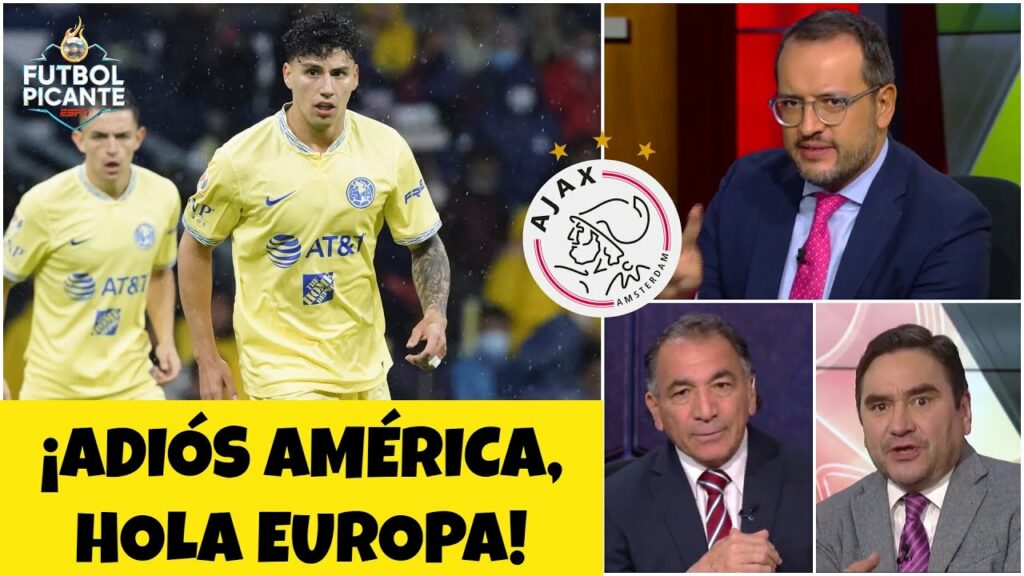 OFICIAL América anunció y SÁNCHEZ viajó a Países Bajos. Es nuevo jugador del AJAX │ Futbol Picante