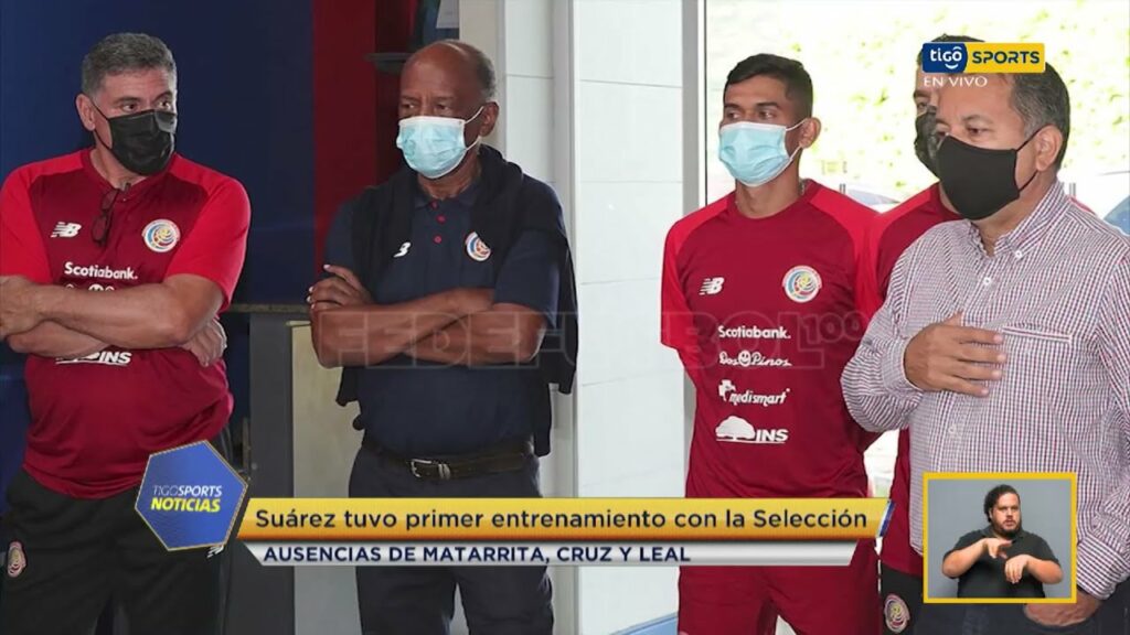 El primer entrenamiento de Luis Fernando Suárez con la Selección Nacional