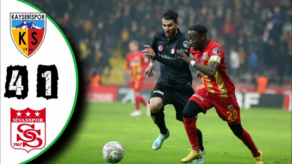 Yukatel Kayserispor 4-1 Demir Grup Sivasspor / Özet