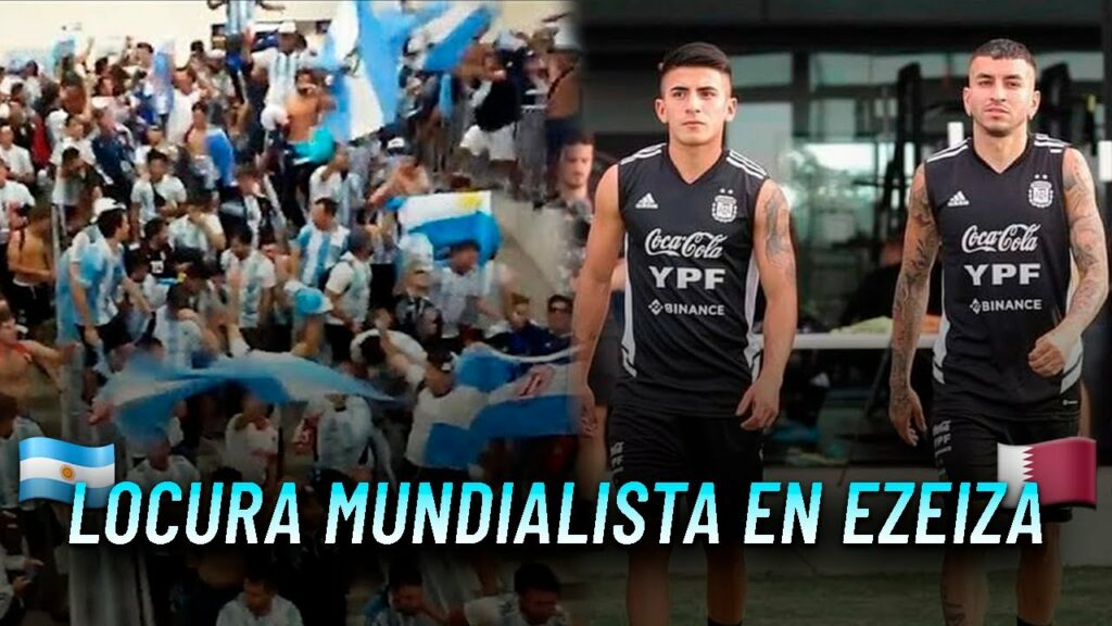 ASÍ despidieron a ÁNGEL CORREA y THIAGO ALMADA en EZEIZA