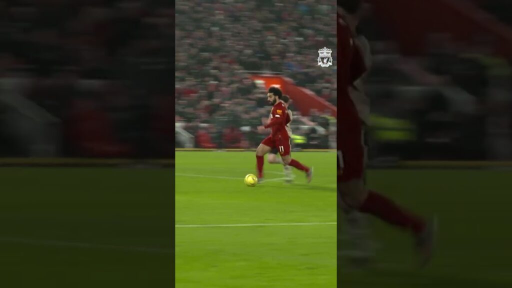 #OTD Ali sends it, Mo wins it ⚽️ #lfc #shorts #Alisson #Salah