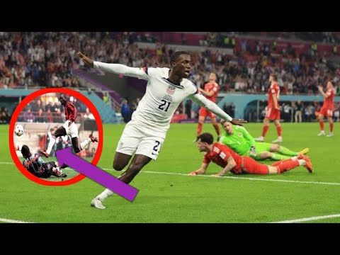 Tim Weah, the son of Liberian President George Weah, Made history after scoring goal USA vs Wales