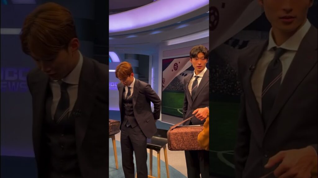 221210 조규성,김진수,백승호 MBC 뉴스데스크 출연🇰🇷🤞🏼