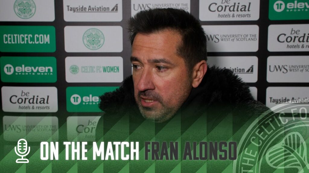 Fran Alonso On The Match | Celtic FC Women 0-0 Motherwell