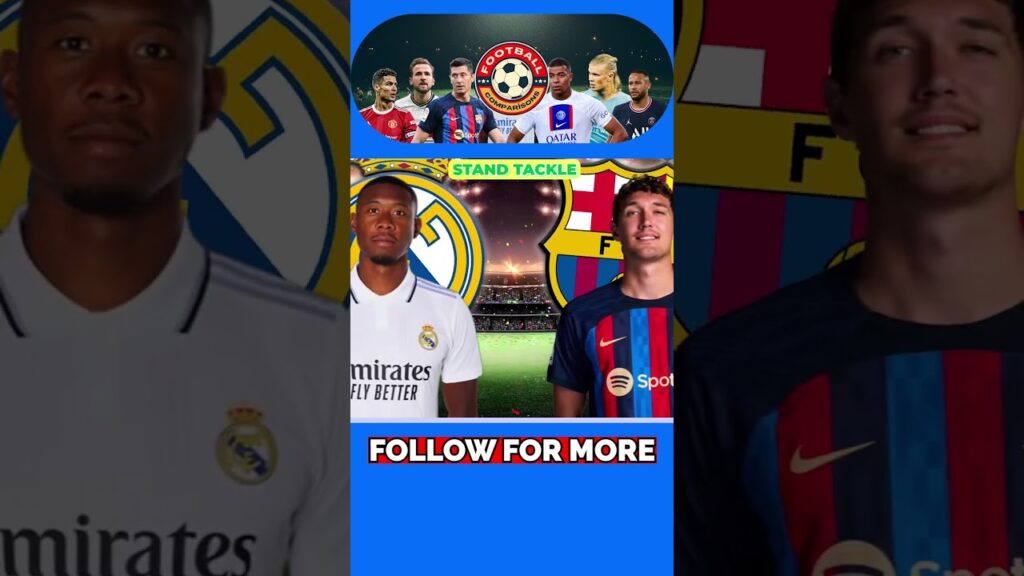 David Alaba vs Andreas Christensen π₯ Defence Comparison π₯ RMA 2023 vs BARCA 2023 David Alaba vs Andreas Christensen π₯ Defence Comparison π₯ RMA 2023 vs BARCA 2023