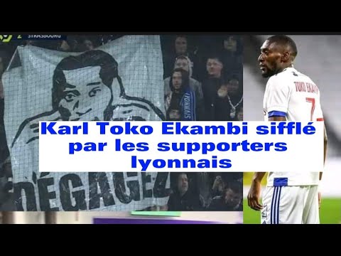 Karl Toko-Ekambi sifflé par les supporters de Lyon ; la fin avec l'olympique lyonnais