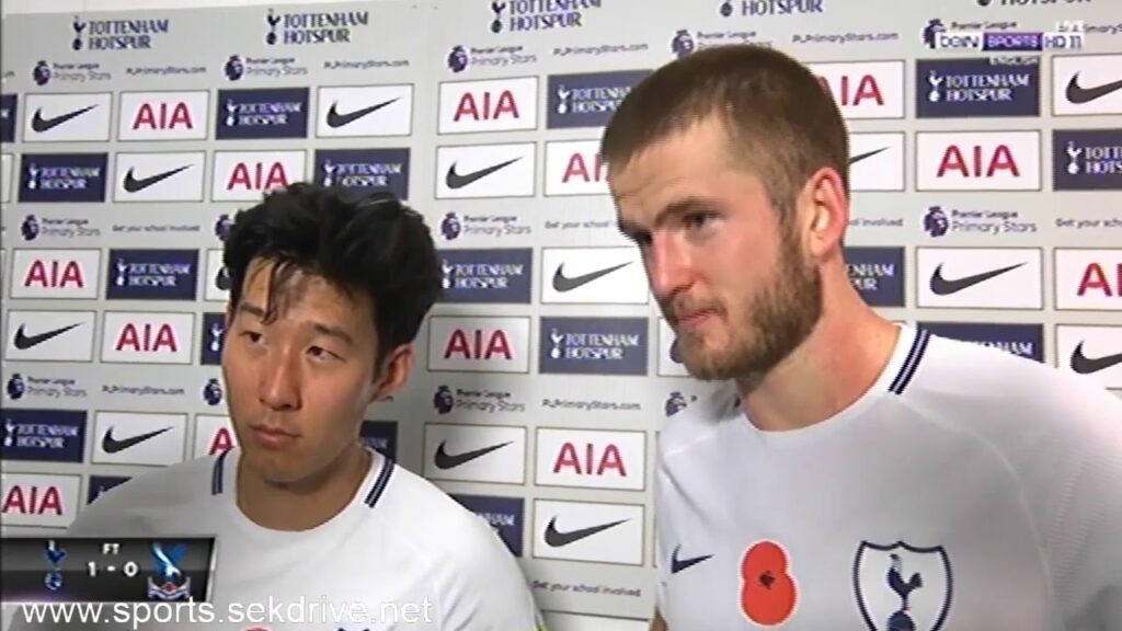 After match interview-Son Heung and Eric Dier 05/Nov/2017