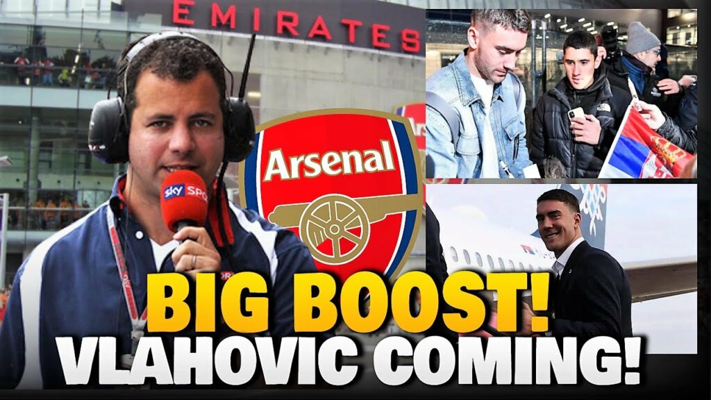 😱🎯ARSENAL SIGNS VLAHOVIC AFTER THE SHOCK HE TAKEN FROM CHELSEA! arsenal transfer news