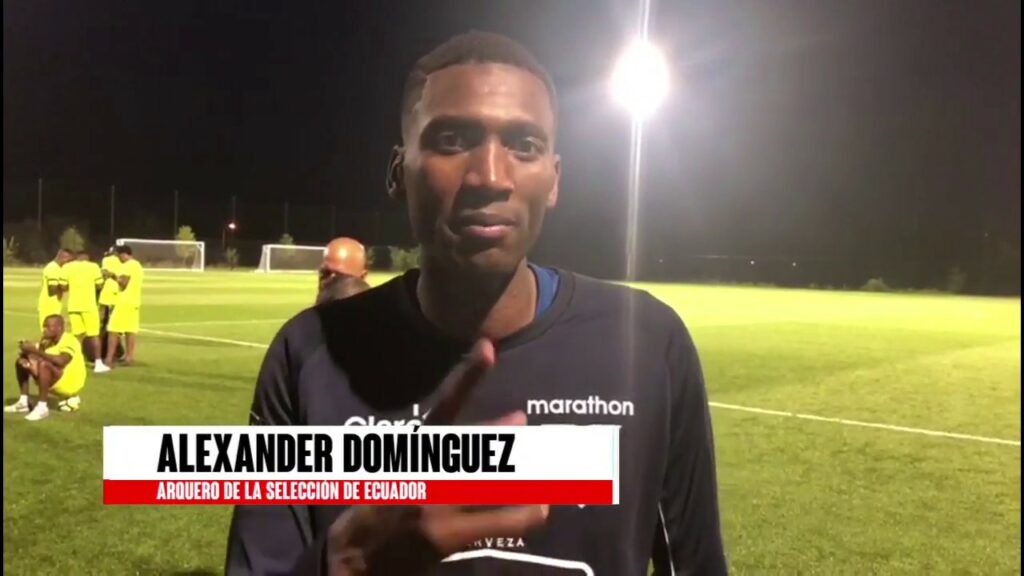 Alexander Domínguez - Arquero de Ecuador