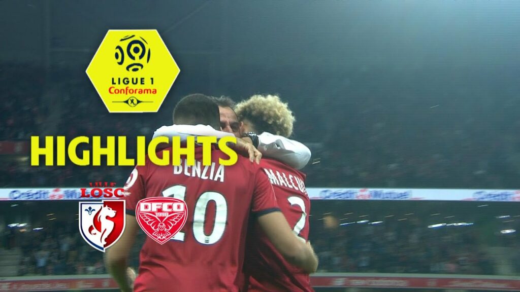 LOSC - Dijon FCO ( 2-1 ) - Highlights - (LOSC - DFCO) / 2017-18