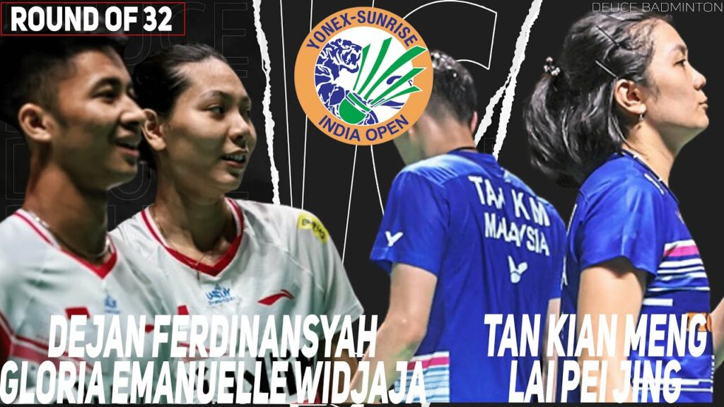 Dejan Ferdinansyah/Gloria Emanuelle Widjaja vs Tan Kian Meng/Lai Pei Jing Badminton India Open 2023