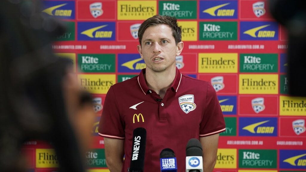 Craig Goodwin | Press Conference | Adelaide United v Melbourne Victory