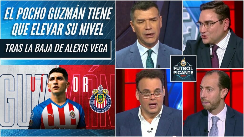 Con Alexis Vega FUERA, el Pocho Guzmán tiene que agarrar el LIDERAZGO en Chivas | Futbol Picante