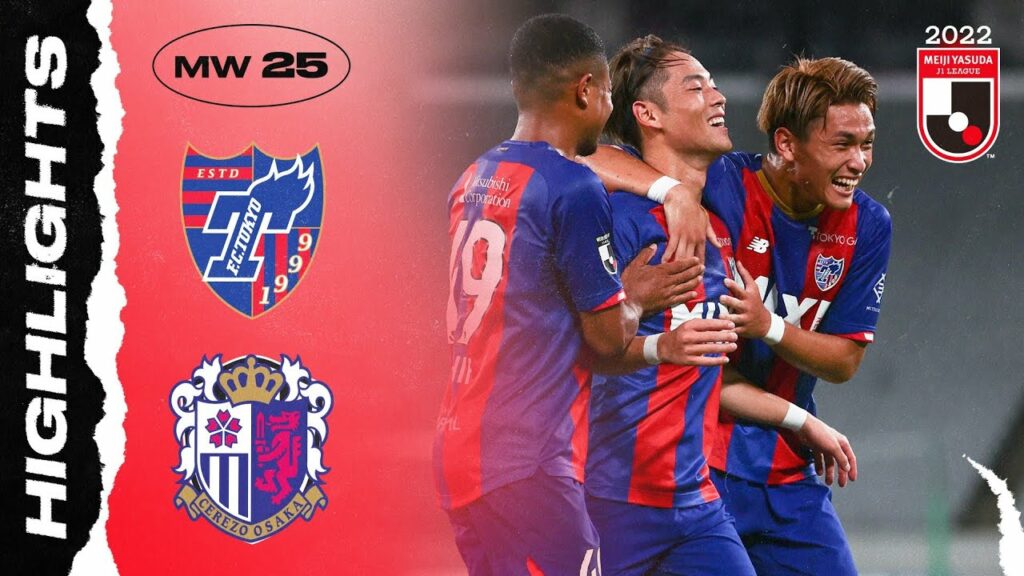 Hat-trick for Watanabe! | F.C.Tokyo 4-0 Cerezo Osaka | Rescheduled MW25 | 2022 J1 League