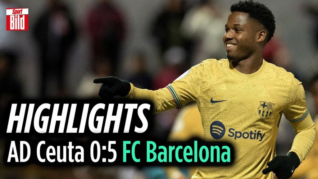 Highlights: Copa del Rey | Lewandowski-Doppelpack bei 5:0 Sieg des FC Barcelona Highlights: Copa del Rey | Lewandowski-Doppelpack bei 5:0 Sieg des FC Barcelona