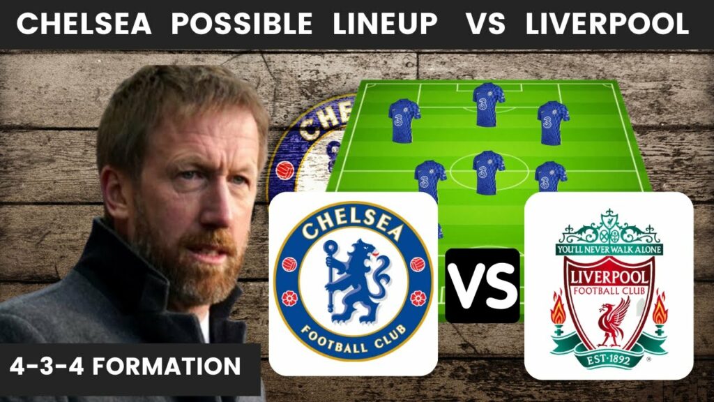 Chelsea Possible Lineup Match Premier League Vs Liverpool | Chelsea vs Liverpool - 4-3-3 Formation