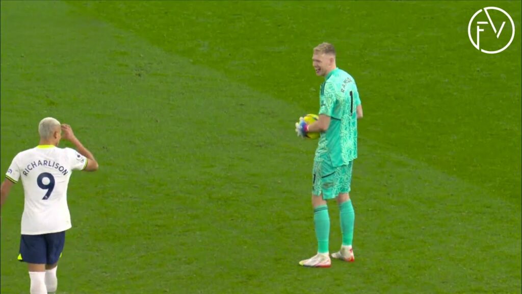 The day Ramsdale made opponents angry