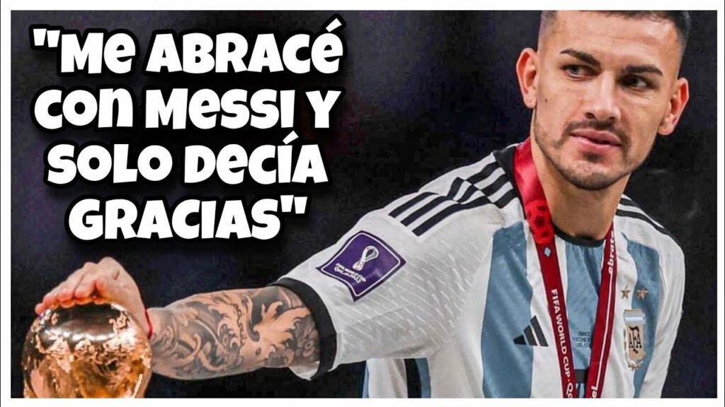 Leandro Paredes "Le volamos la cabeza a Messi y di María  para que sigan" Nota Completa 18/01/23