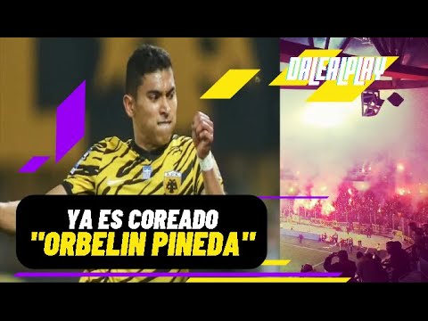 Orbelin Pineda es coreado en el Estadios de AEK de Atenas Orbelin Pineda es coreado en el Estadios de AEK de Atenas
